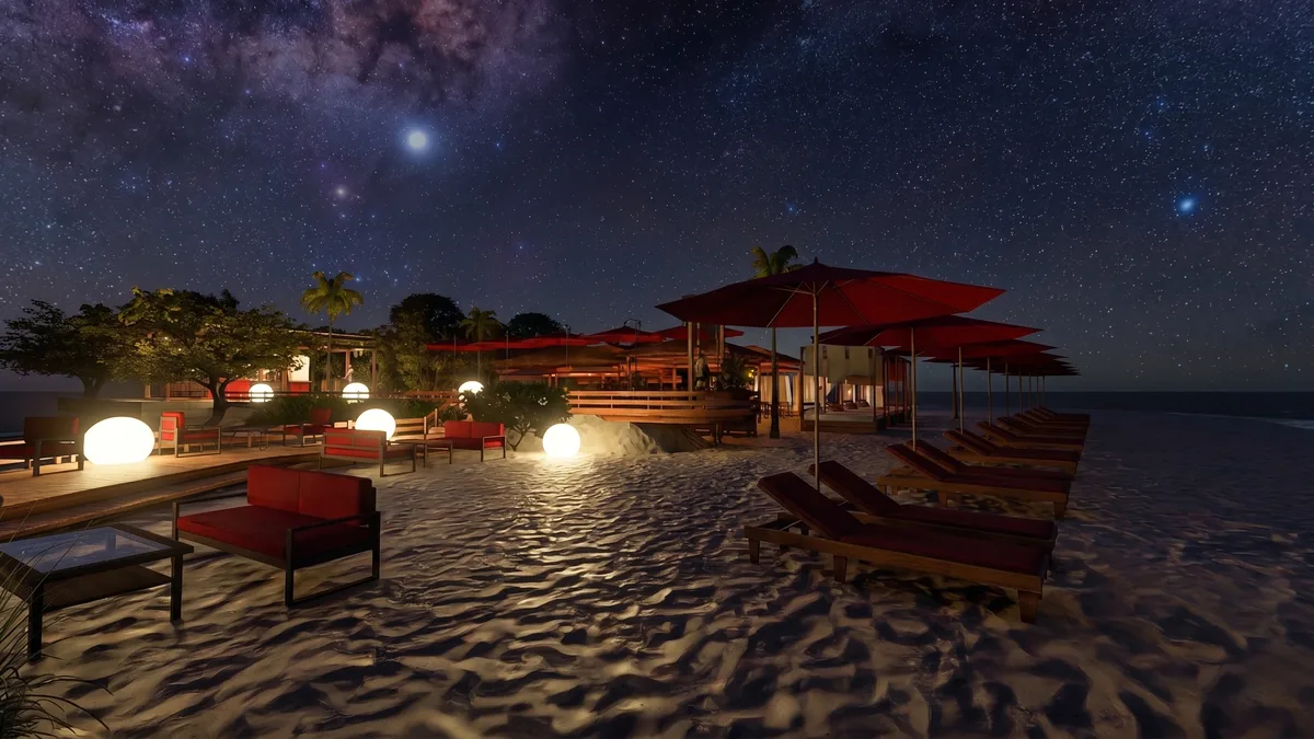 Restaurant de Plage, La Dominique — vue 3